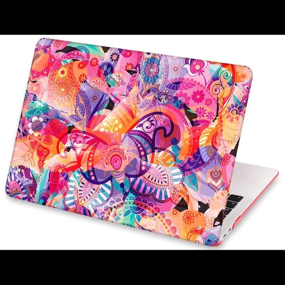 Floral Print Hard Case Macbook Air 11.6" - Picture 3 of 8